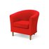 HOME Fabric Tub Chair - Red