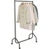 Argos Home Heavy Duty Single Clothes Rail - Black