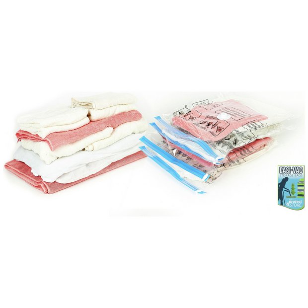 Buy Medium Flat Vacuum Storage Bag 4 Piece Set at Argos.co.uk Your