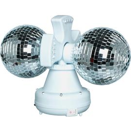 Twin Rotating Double Disco Ball Lamp