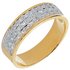 Revere Men's 9ct Gold 0.20ct tw Diamond Band Ring