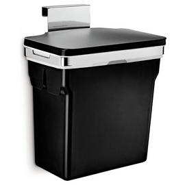 Simplehuman 10 Litre In-Cabinet Kitchen Cupboard Bin - Black