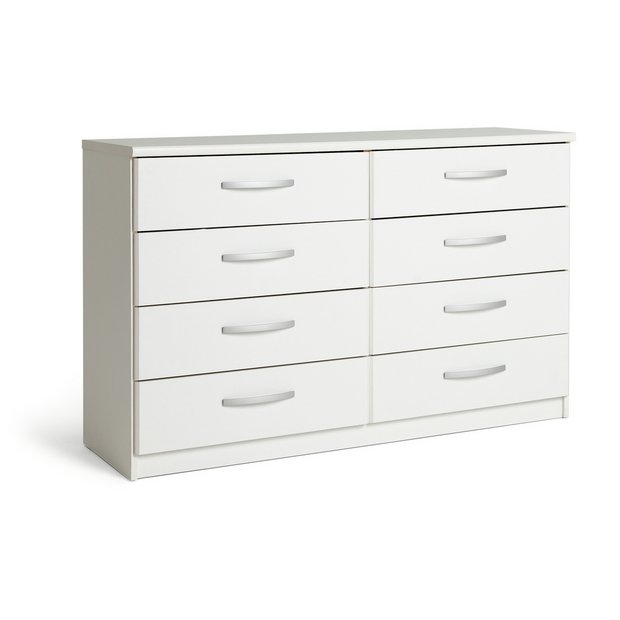 Argos white outlet bedroom drawers