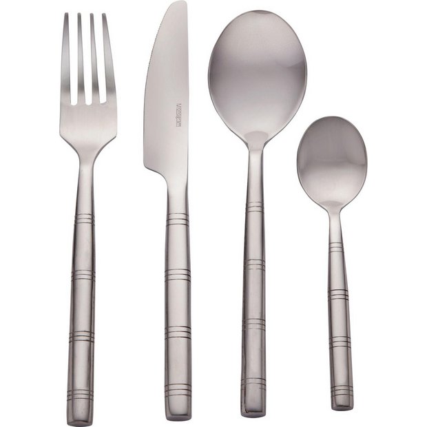 Buy Amefa 18 Piece Mirror Cane Stainless Steel Cutlery Set at Argos.co