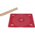 HOME Silicone Pastry Mat and Rolling Pin