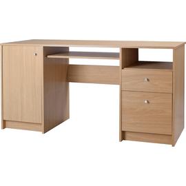 Argos Home Calgary 2 Drawer Double Pedestal Office Desk