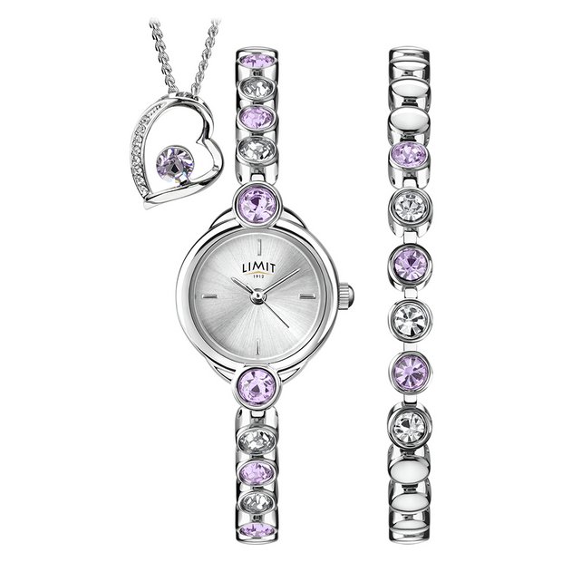 Buy Limit Ladies' Watch, Bracelet and Pendant Set at Argos.co.uk Your