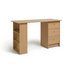 Argos Home Malibu 3 Drawer Office Desk - Oak Effect