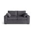 Argos Home Eton 2 Seater Fabric Sofa BedCharcoal