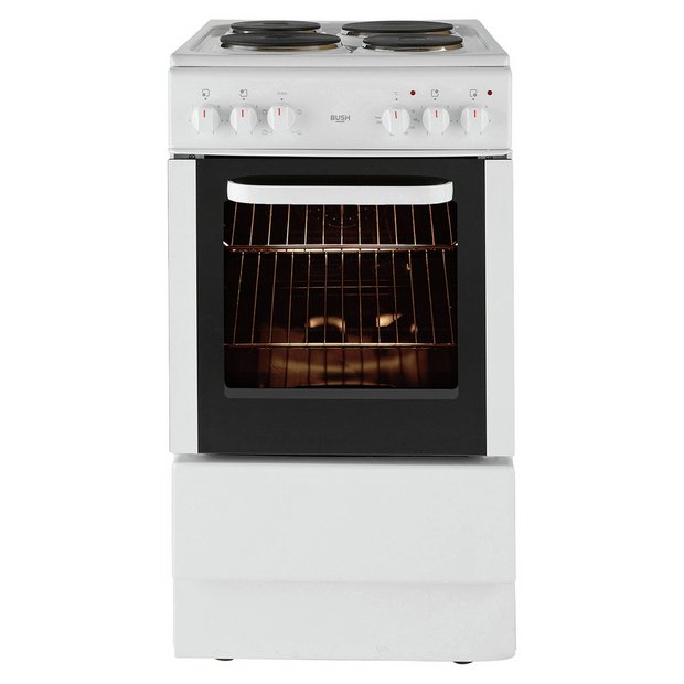 Buy Bush BES50W Electric Cooker White/Ins/Del/Rec at Argos.co.uk