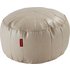 Argos Home Moroccan Faux Leather Footstool - Cream