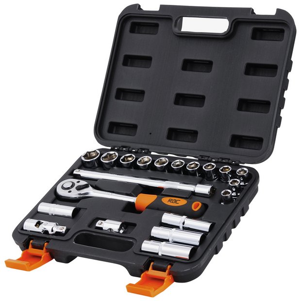 Buy RAC 20 Piece 1/2 Inch Drive Metric Socket Set at Argos.co.uk Your