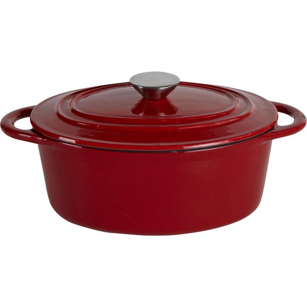 Buy Heart of House 27cm Cast Iron Oval Casserole Dish at Argos.co.uk