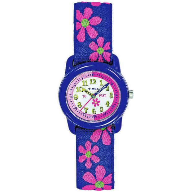 Buy Timex Kid s Purple Fabric Strap Watch Kids watches Argos