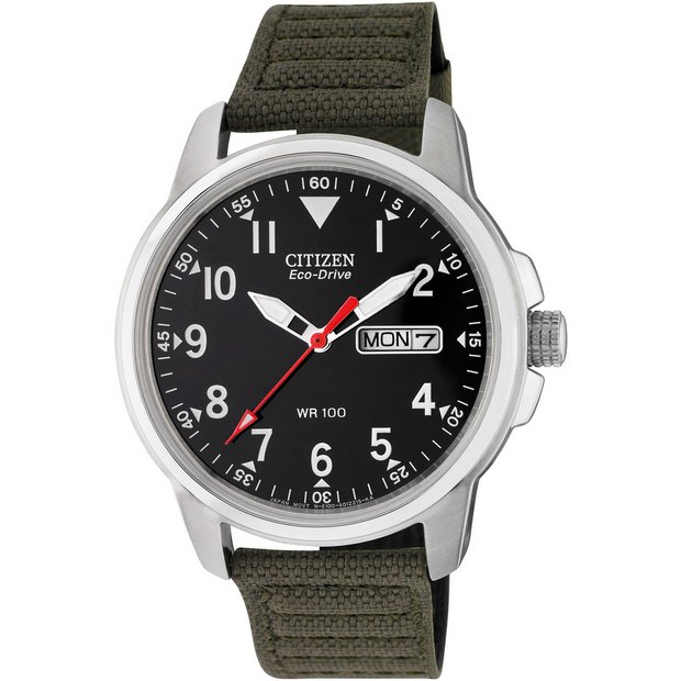 Citizen eco 2024 drive canvas strap