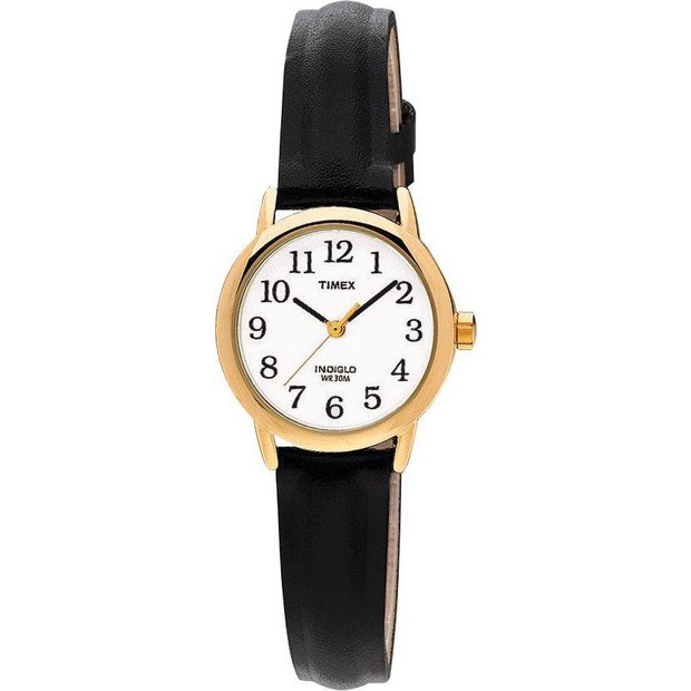 Ladies leather hot sale strap watches