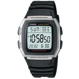 Casio Power LCD Digital Black Resin Strap Watch