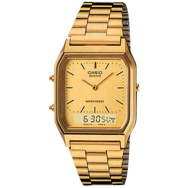 Casio gold shop watch mens