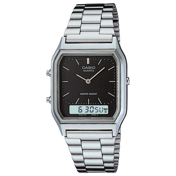 Silver discount casio watch