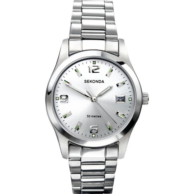 Sekonda men's watches silver and cheap gold