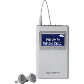 Roberts Sports DAB 5 Portable Radio - White