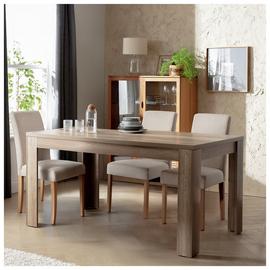 Argos Home Preston 6 Seater Dining Table - Natural