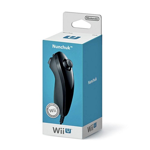 Buy Official Nintendo Wii U Nunchuk Controller Black at Argos.co.uk