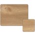 Creative Tops Set of 4 Oak Veener Wood Mats and Coasters