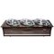 Hostess Steel Buffet Server - Brown