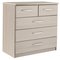 Argos Home Hallingford 3+2 Drw Chest of Drws - Light Oak Eff
