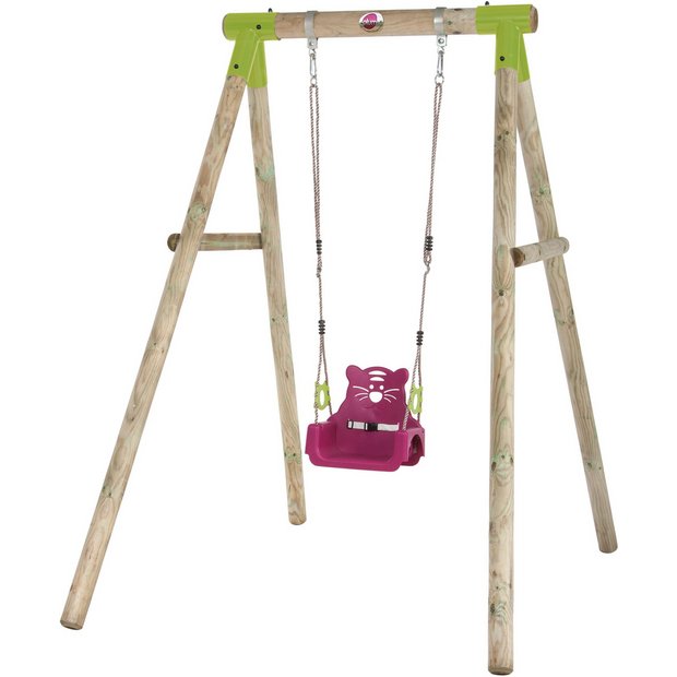 Buy Plum Quoll Wooden Pole Swing Set at Argos.co.uk - Your Online Shop