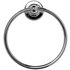 Croydex Worcester Wall Mounted Towel Ring - Chrome