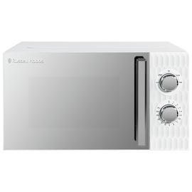 Russell Hobbs Honeycomb 700W Standard Microwave - White