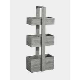 Lloyd Pascal Maia Freestanding Bathroom Storage Caddy - Grey