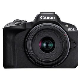Canon EOS R50 Mirrorless Camera With RFS 18-45mm Lens