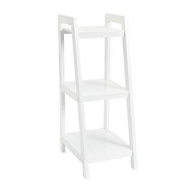 Argos Home 3 Tier Tongue & Groove Bathroom Shelves - White