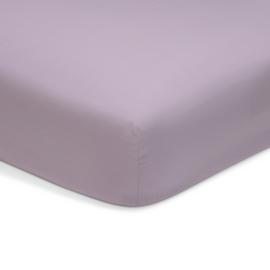 Habitat Polycotton Lilac Fitted Sheet - Single