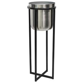 Ivyline Calla Planter Stand - Silver
