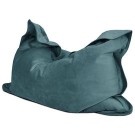 rucomfy Velvet XL Squarbie Bean Bag