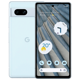 SIM Free Google Pixel 7a 5G 128GB Mobile Phone - Sea Blue
