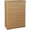 Argos Home Hallingford 5+2 Drawer Chest - Oak Effect