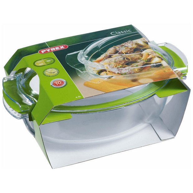 Buy Pyrex 4.5 Litre Oval Easy Grip Casserole Dish at Argos.co.uk Your