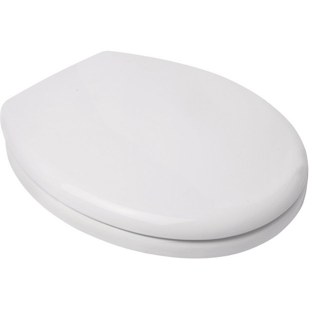 Buy Croydex Sit Tight SafeFlush Toilet Seat White at Argos.co.uk