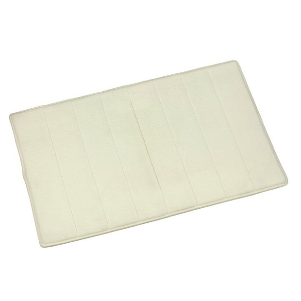 Buy Croydex Quick Dry Foam Bath Mat Large Cream at Argos.co.uk Your