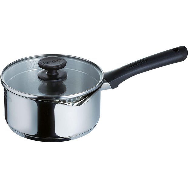 Buy Pyrex Pronto 18cm Saucepan and Lid Stainless Steel at Argos.co.uk