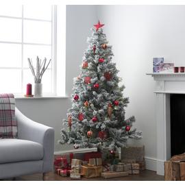 Habitat 6ft Snowy Christmas Tree