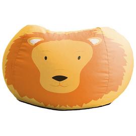 rucomfy Kids Lion Animal Bean Bag Medium Round