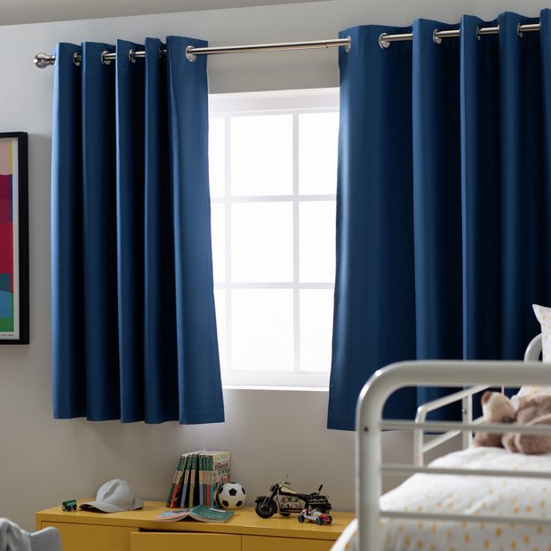 Blue Kids Curtains