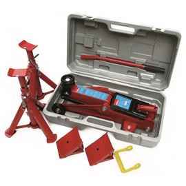 Hilka 2 Tonne Trolley Jack Kit in Case