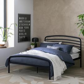 Argos Home Jubilee Double Metal Bed Frame - Black